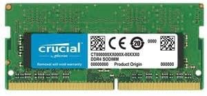 Crucial Basics ذاكرة DDR4 SODIMM، سعة 8 جيجابايت، سرعة 3200 ميجاهرتز، CL19، جهد 1.2 فولت، موديل CB8GS3200