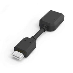 كابل بطول 100 مليمتر نوع HDMI متوافق مع تلفزيون وشاشة وجهاز ألعاب وجهاز بث