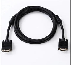 GLINK كابل VGA بطول 3 متر، كابل توصيل شاشة VGA ذكر إلى ذكر، أسود