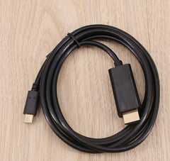 كابل USB نوع سي الى HDMI 4K لتلفزيون اتش دي تي في، محول ايه في رقمي بطول 2 متر