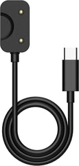شاحن من تايملي بمنفذي USB تايب-A و تايب-C متوافق مع سامسونج جالاكسي فيت 3 مع خاصية الشحن المغناطيسي ونقل التيار المستقر