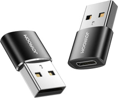 محول جيليتانج S-H152 2023 USB ريفولوشن نوع سي انثى من جوي روم، قطعتين بلون اسود