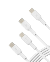 كابل من بلكن بطول 1 متر نوع USB-C متوافق مع آيفون 15 وآيباد برو وماك بوك وسامسونج جالاكسي S24 وجوجل بيكسل ونينتندو سويتش | ايفون 17/16، سامسونج جالاكسي S25/S24، جوجل بكسل 10/9، ايباد برو، نينتندو سويتش 2، كاربلاي، كابل شحن يومي