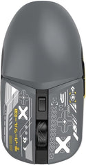 ماوس ألعاب موديل Fv-210، ماوس بنوعين من الاتصال بقناة راديو 2.4G وبلوتوث، مستشعر حساس مع 3 أوضاع DPI نقطة لكل البوصة للتحكم في استجابة المؤشر وإضاءة خلفية ار جي بي قابلة للتبديل - رمادي