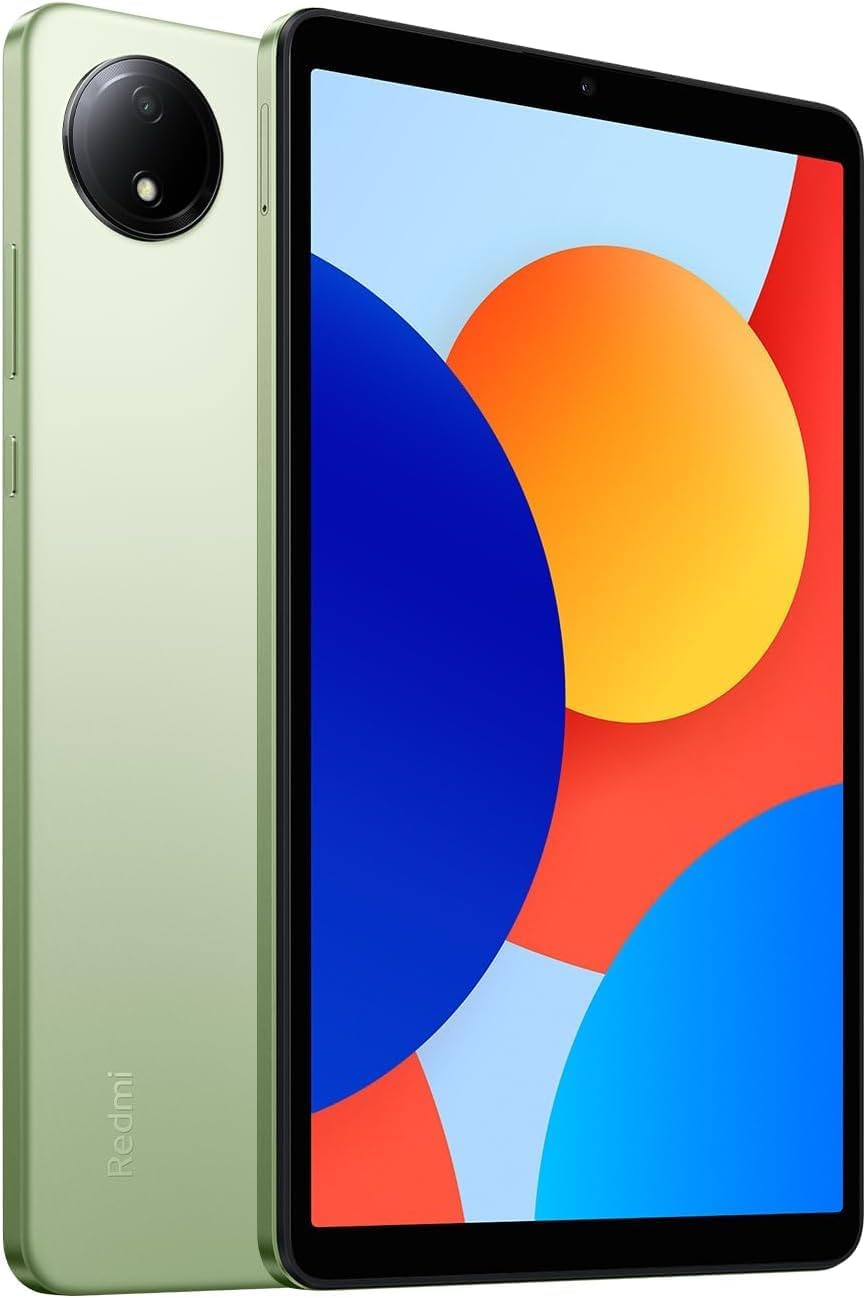 تابلت شاومي ريدمي باد SE 8.7 4G، ذاكرة RAM 6GB + روم 128 جيجابايت (خلوية + واي فاي) | شاشة 8.7 بوصة للعناية بالعين | معدل تحديث سلس 90 هرتز | 6650 مللي امبير/ساعة | معالج ثماني النواة قوي اورورا جرين