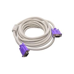 كابل VGA 5 متر- ابيض، من بوينت، لباور بنك