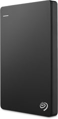 سيجيت قرص صلب خارجي محمول بسعة 2 تيرابايت من باك باك بلس - USB 3.0، تصميم صغير للكمبيوتر الشخصي وماك واللابتوب، يتضمن خطة تصوير ادوبي كريتيف كلاود لمدة شهرين - اسود (STDR2000100)