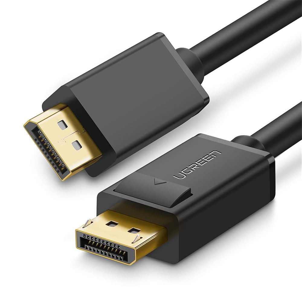 كابل منفذ عرض إلى بدقة 4K عند 60 هرتز 2K عن 144 من يوجرين 1.2 ذكر يدعم بطاقة الرسومات والكمبيوتر والتلفزيون وجهاز العرض والشاشة وغيرها طول 1 متر