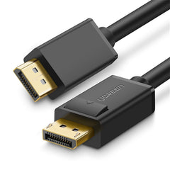 كابل منفذ عرض إلى بدقة 4K عند 60 هرتز 2K عن 144 من يوجرين 1.2 ذكر يدعم بطاقة الرسومات والكمبيوتر والتلفزيون وجهاز العرض والشاشة وغيرها طول 1 متر