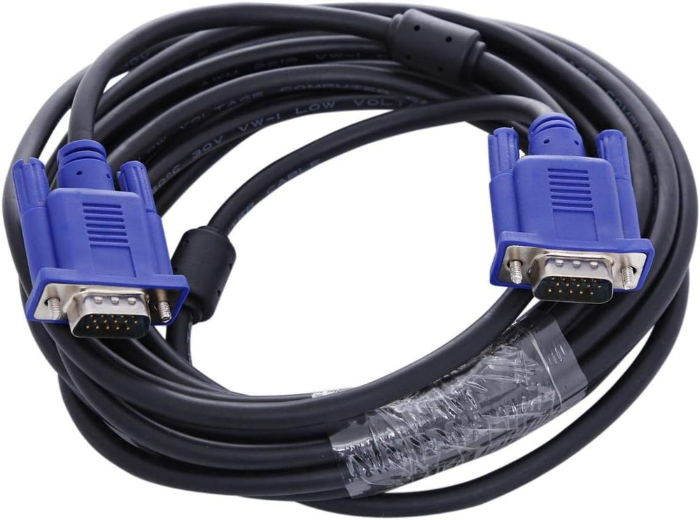 كابل VGA بطول 5 متر متوافق مع أجهزة الكمبيوتر