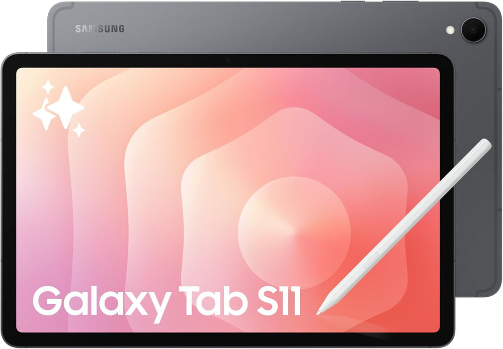 سامسونج تابلت جالكسي تاب S11، بتقنية الذكاء الاصطناعي، رمادي، 5G، ذاكرة RAM 12GB، تخزين 256GB، تصميم خفيف الوزن، سامسونج Dex