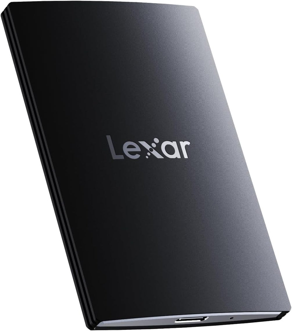 ليكسار SSD خارجي SL500 1TB USB3.2 الجيل الثاني × 2 PSSD حتى 2000 ميجابايت/ثانية قراءة كتابة 1800 وسيط تخزين ذو حالة ثابتة بتصميم معدني تشفير ايه اي اس 256 بت