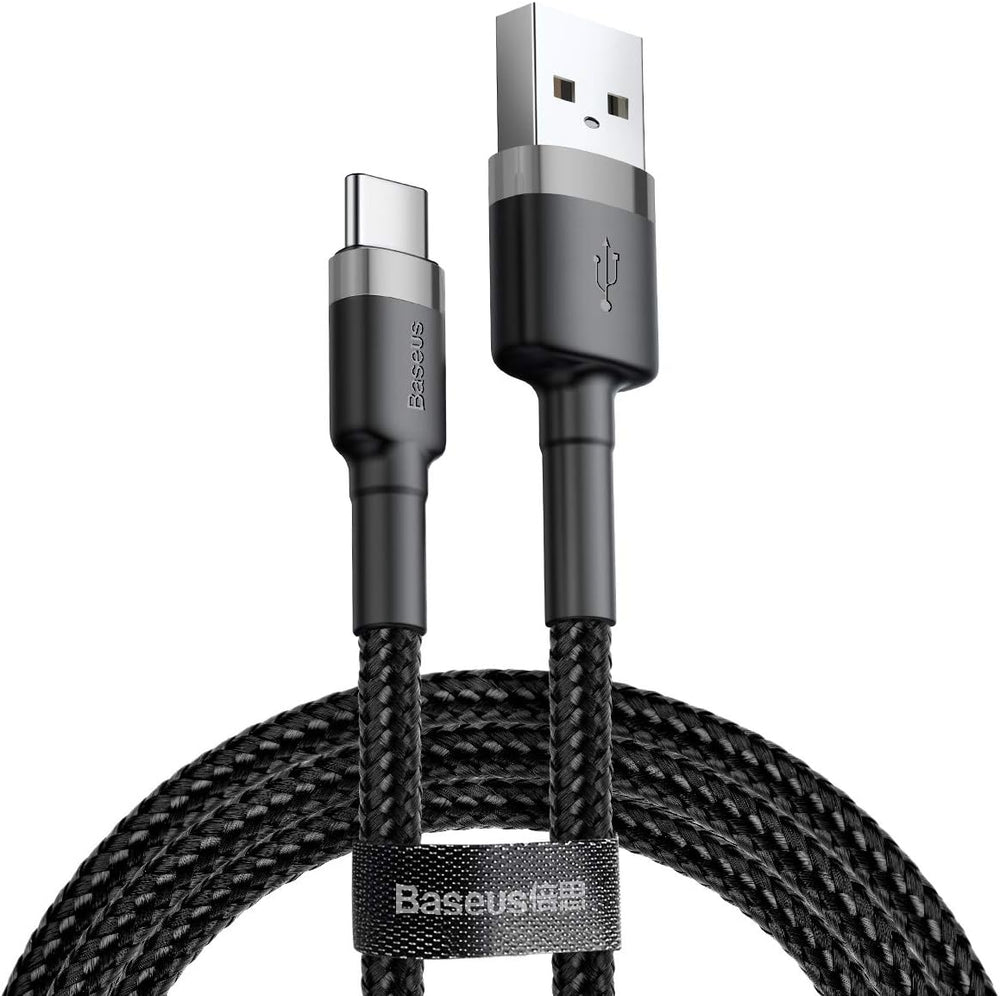 كابل كافيول USB لاجهزة من نوع سي 3 امبير 0.5 متر باسيوس هاتف ذكي حاسوب لوحي محمول