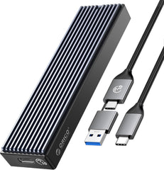 اوريكو M.2 ذاكرة مستديمة SSD 10Gbps محول USB خارجي USB3.2/ USB3.1 الجيل الثاني USB-C لM.2 PCIe NVME M-Key 2230/2242/2260/2280 SSD، مع UASP - M2PV