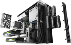 محطة عمل تاور بريسيجن 7820 من ديل • زيون بلاتينيوم 8168 • 24 نواة 48 ثريد • 32GB DDR4 • ذاكرة مستديمة 500GB M.2 • مزود طاقة 950 واط • كوادرو P620