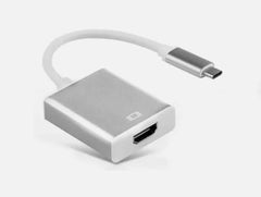 كابل محول رقمي HDTV من نوع C ذكر إلى HDMI أنثى بدقة 4K