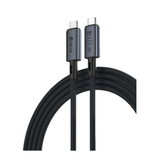 كابل USB 4.0 كامل الوظائف من سلسلة اكستريم سبيد 40 جيجابايت 240 واط 8 كيه 60 هرتز 1 متر من ديفيا - اسود