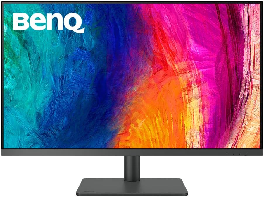 شاشة كمبيوتر للمصممين PD3205U 32 بوصة من بين كيو IPS LED 60Hz UHD 100% sRGB HDR10، KVM، شاحن USB نوع C