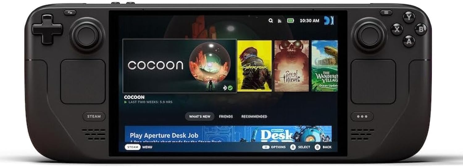 جهاز العاب فيديو رقمية ستيم ديك OLED سعة 1 تيرابايت