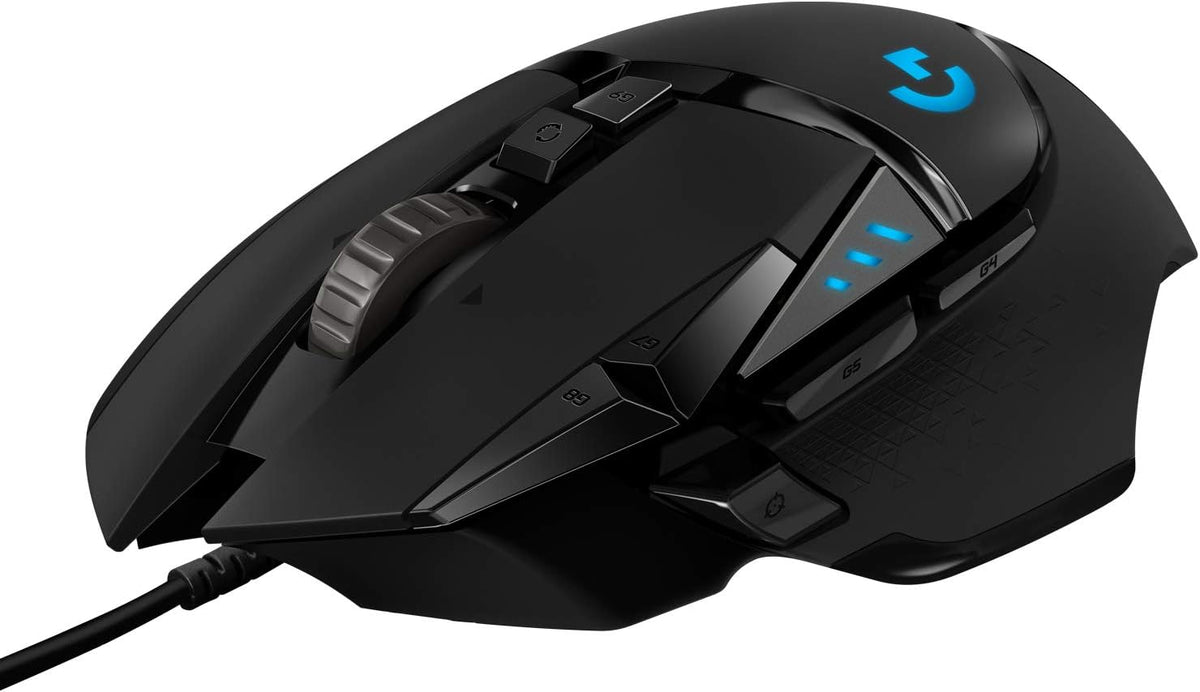 ماوس ألعاب G502 هيرو عالي الأداء من لوجيتيك، USB