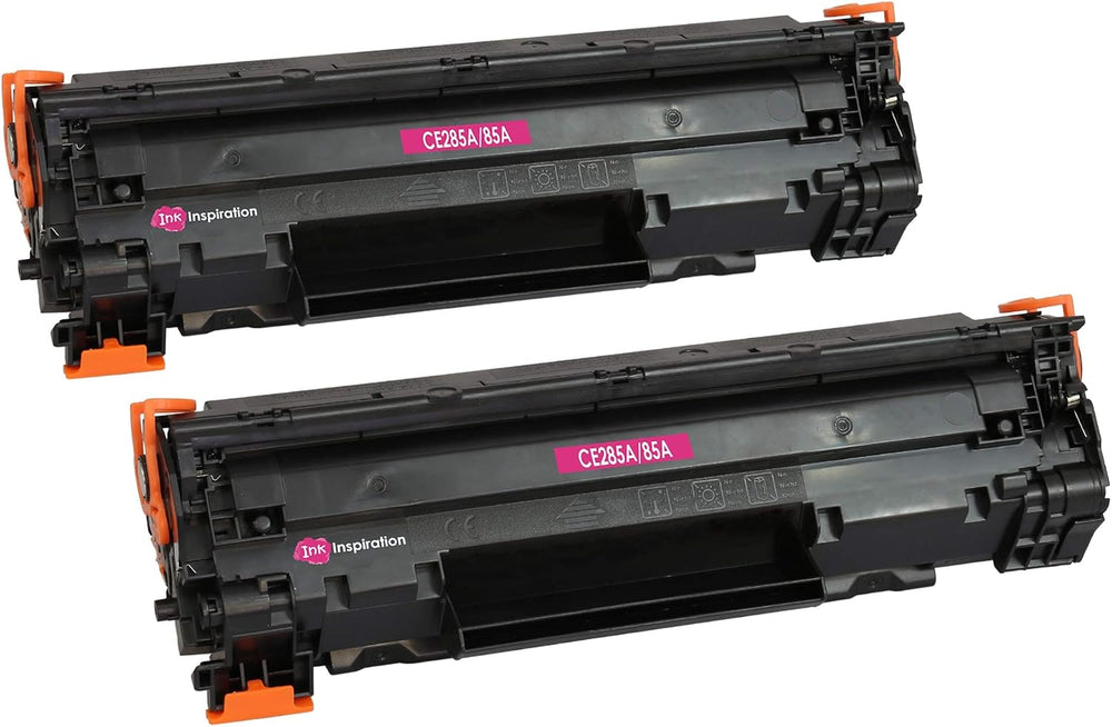 2× خرطوشة تونر ليزر لطابعة اتش بي CE285A 85A ليزر جيت برو P1102 P1102w P1100 M1130 M1210 M1212nf M1213nf M1217nfw M1132 M1134 M1136 | 1600 صفحة، من انك انسبيريشن®