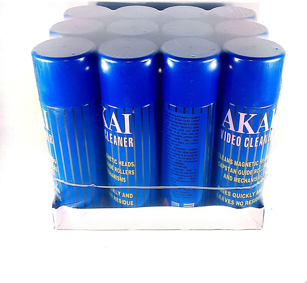 12 زجاجه منظف ومنفاخ غبار من اكاي متوافق مع اجهزة البي سي واللابتوب 250 ML