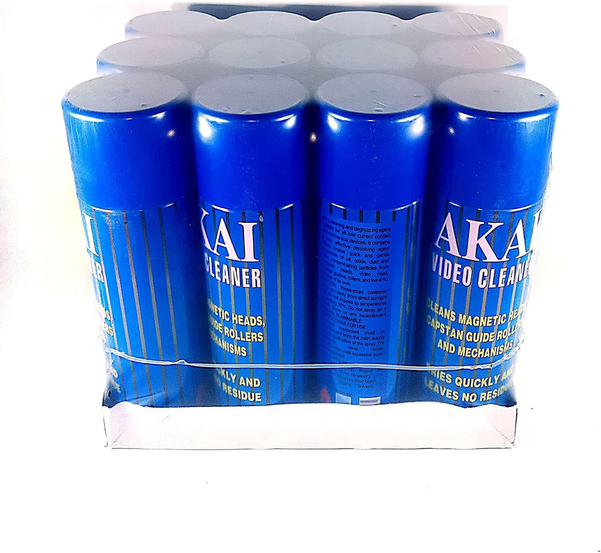 12 زجاجه منظف ومنفاخ غبار من اكاي متوافق مع اجهزة البي سي واللابتوب 250 ML